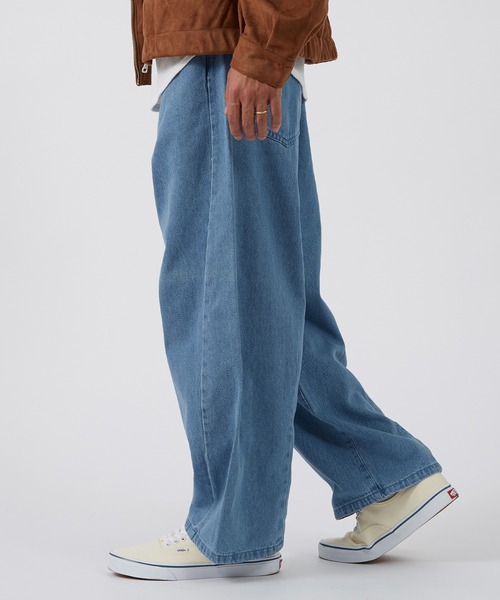 improves（インプローブス）の「9.5oz デニム バレルレッグ ジーンズ（デニムパンツ・メンズ・ブルー/ネイビー/ブラック系/ブラック/サックスブルー・SMALL/LARGE/MEDIUM/X-LARGE）」の19枚目の写真