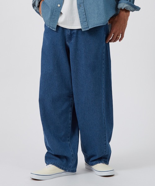 improves（インプローブス）の「9.5oz デニム バレルレッグ ジーンズ（デニムパンツ・メンズ・ブルー/ネイビー/ブラック系/ブラック/サックスブルー・SMALL/LARGE/MEDIUM/X-LARGE）」の22枚目の写真