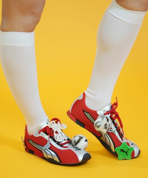 PUMA（プーマ）の「PUMA プーマ H-STREET OG エイチストリート オージー 403692（スニーカー・レディース・ブラック/ライトグリーン/ピンク/レッド/アイボリー/ブラウン/イエロー・23.0cm/24.0cm/25.0cm/26.0cm/27.0cm/28.0cm/23.5cm/24.5cm/25.5cm）」の7枚目の写真