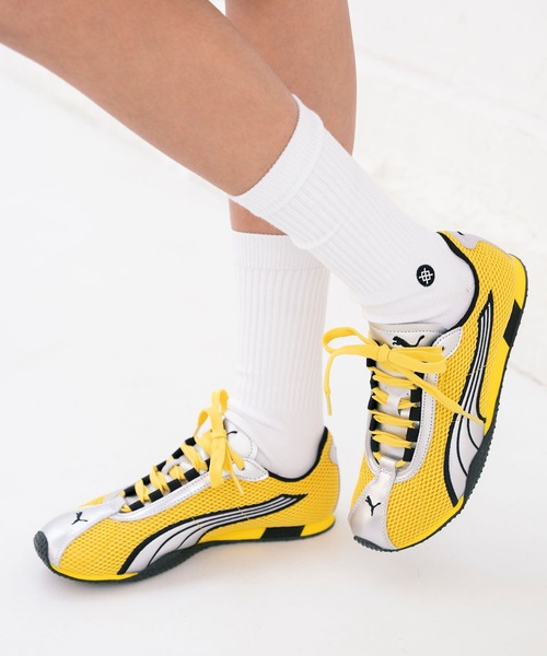 PUMA（プーマ）の「PUMA プーマ H-STREET OG エイチストリート オージー 403692（スニーカー・レディース・ブラック/ライトグリーン/ピンク/レッド/アイボリー/ブラウン/イエロー・23.0cm/24.0cm/25.0cm/26.0cm/27.0cm/28.0cm/23.5cm/24.5cm/25.5cm）」の9枚目の写真