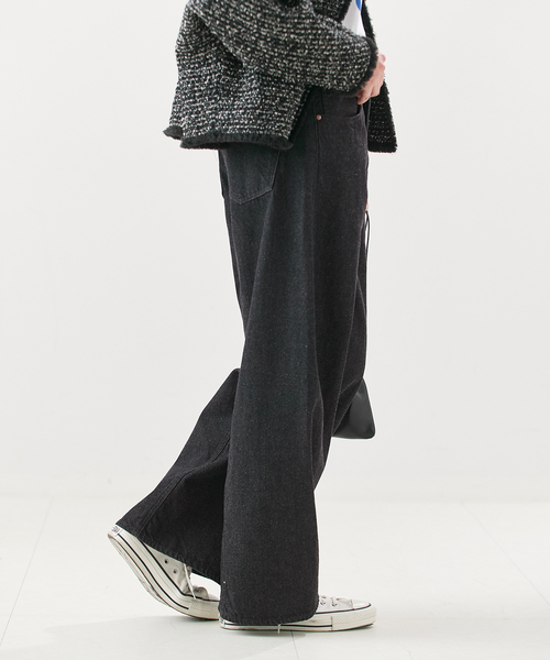 journal standard L'essage（ジャーナルスタンダードレサージュ）の「11.8oz 3D デニムパンツ（デニムパンツ・レディース・ネイビー/ブラック・36/38）」の7枚目の写真