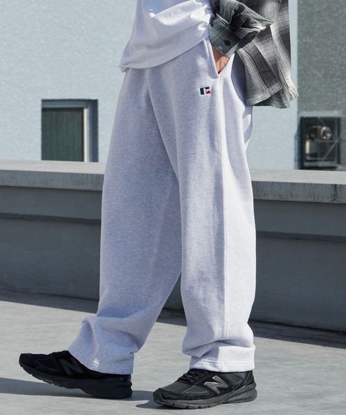 Russell Athletic(ラッセルアスレティック)の「Russell Athletic/ラッセルアスレティック Pro Cotton Loop Back Terry Sweat PT ヘビーウェイト イージー ストレートスウェットパンツ 2026年春夏(スウェットパンツ・メンズ・ブラック/アッシュグレー/ネイビー・M/L/XL)」の1枚目の写真