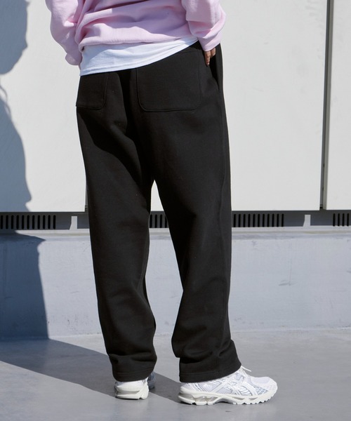 Russell Athletic(ラッセルアスレティック)の「Russell Athletic/ラッセルアスレティック Pro Cotton Loop Back Terry Sweat PT ヘビーウェイト イージー ストレートスウェットパンツ 2026年春夏(スウェットパンツ・メンズ・ブラック/アッシュグレー/ネイビー・M/L/XL)」の2枚目の写真