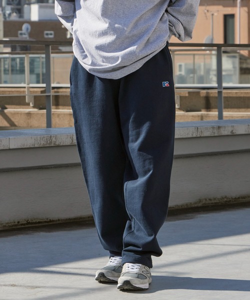 Russell Athletic(ラッセルアスレティック)の「Russell Athletic/ラッセルアスレティック Pro Cotton Loop Back Terry Sweat PT ヘビーウェイト イージー ストレートスウェットパンツ 2026年春夏(スウェットパンツ・メンズ・ブラック/アッシュグレー/ネイビー・M/L/XL)」の22枚目の写真