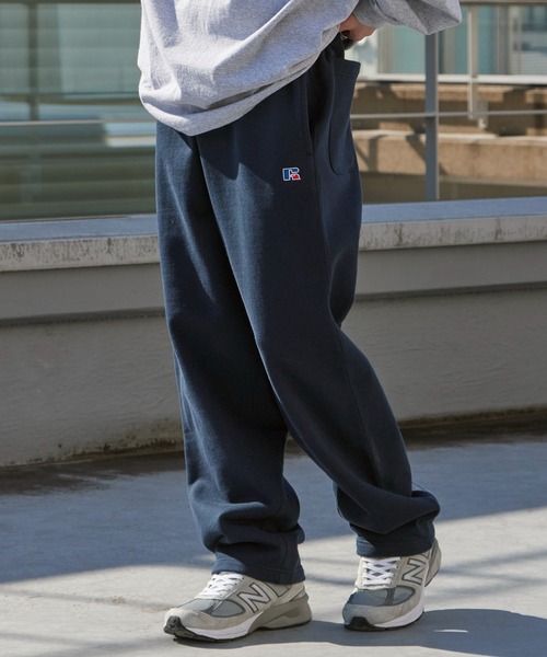 Russell Athletic(ラッセルアスレティック)の「Russell Athletic/ラッセルアスレティック Pro Cotton Loop Back Terry Sweat PT ヘビーウェイト イージー ストレートスウェットパンツ 2026年春夏(スウェットパンツ・メンズ・ブラック/アッシュグレー/ネイビー・M/L/XL)」の22枚目の写真