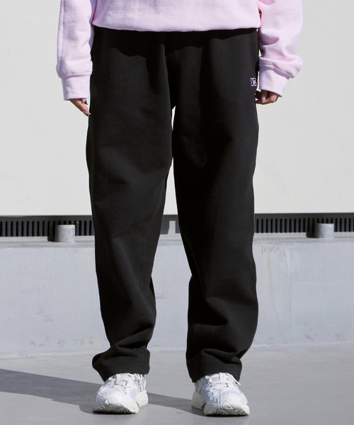 Russell Athletic(ラッセルアスレティック)の「Russell Athletic/ラッセルアスレティック Pro Cotton Loop Back Terry Sweat PT ヘビーウェイト イージー ストレートスウェットパンツ 2026年春夏(スウェットパンツ・メンズ・ブラック/アッシュグレー/ネイビー・M/L/XL)」の6枚目の写真