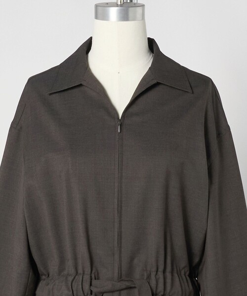 LOEFF（ロエフ）の「＜LOEFF＞ショート オールインワン（つなぎ/オールインワン・レディース・ダークグレー/ダークブラウン・0/1）」の22枚目の写真