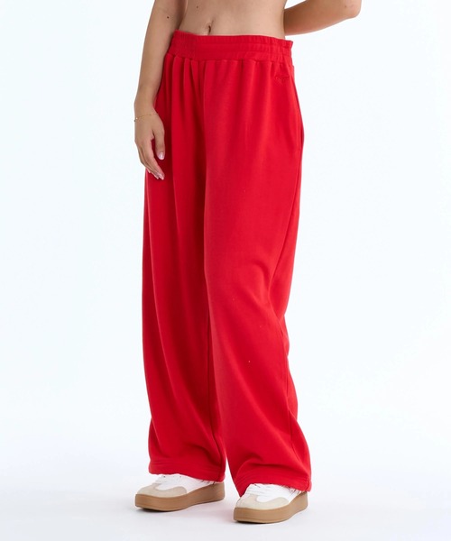 ROXY（ロキシー）の「ROXY ウィメンズ ROXY WITH HEART PANTS スウェットパンツ ドローコード付き 【2026年春夏モデル】/ロキシーウエストゴム（スウェットパンツ・レディース・グレー/レッド/ナチュラル・SMALL/MEDIUM/LARGE）」の3枚目の写真