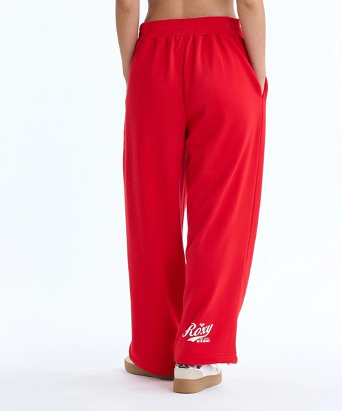 ROXY（ロキシー）の「ROXY ウィメンズ ROXY WITH HEART PANTS スウェットパンツ ドローコード付き 【2026年春夏モデル】/ロキシーウエストゴム（スウェットパンツ・レディース・グレー/レッド/ナチュラル・SMALL/MEDIUM/LARGE）」の6枚目の写真