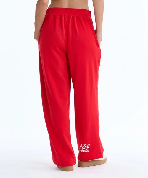 ROXY（ロキシー）の「ROXY ウィメンズ ROXY WITH HEART PANTS スウェットパンツ ドローコード付き 【2026年春夏モデル】/ロキシーウエストゴム（スウェットパンツ・レディース・グレー/レッド/ナチュラル・SMALL/MEDIUM/LARGE）」の4枚目の写真