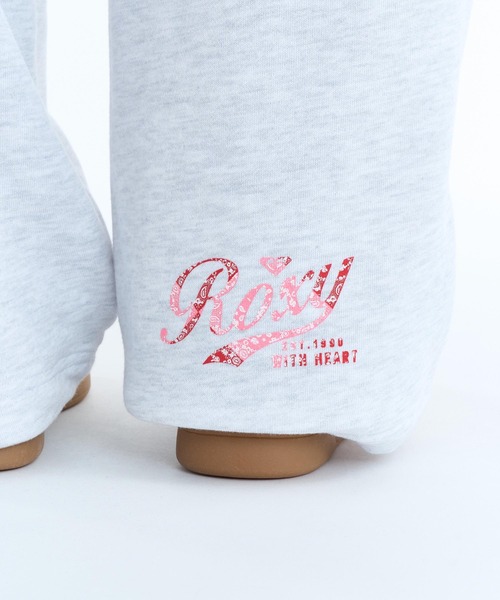ROXY（ロキシー）の「ROXY ウィメンズ ROXY WITH HEART PANTS スウェットパンツ ドローコード付き 【2026年春夏モデル】/ロキシーウエストゴム（スウェットパンツ・レディース・グレー/レッド/ナチュラル・SMALL/MEDIUM/LARGE）」の12枚目の写真