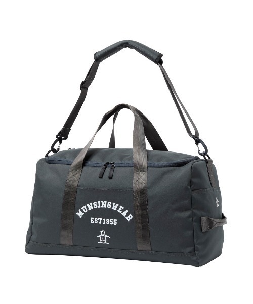 MUNSINGWEAR(マンシングウェア)の「ディタッチャブルポーチボストンバッグ(ボストンバッグ・メンズ・ベージュ/カーキ・F)」の2枚目の写真