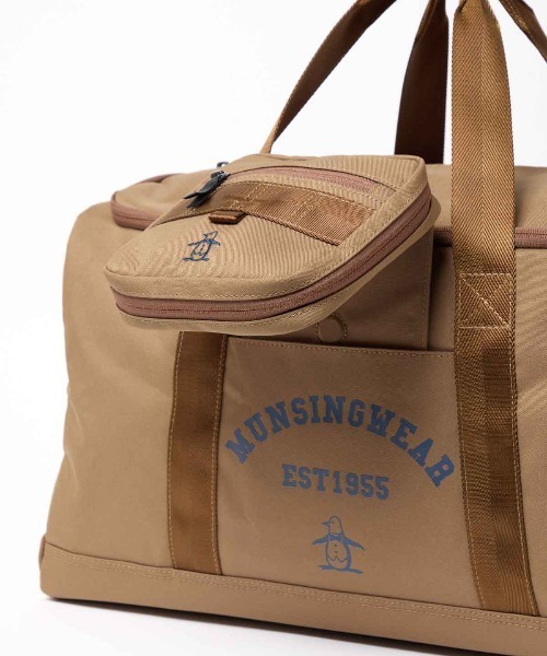 MUNSINGWEAR(マンシングウェア)の「ディタッチャブルポーチボストンバッグ(ボストンバッグ・メンズ・ベージュ/カーキ・F)」の12枚目の写真