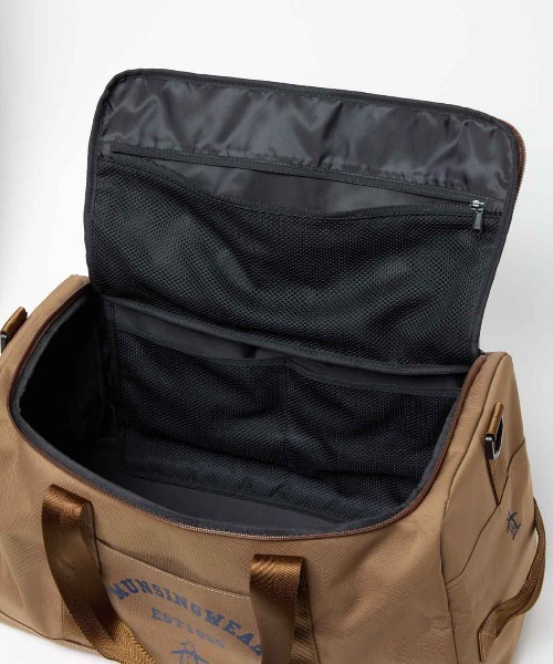 MUNSINGWEAR(マンシングウェア)の「ディタッチャブルポーチボストンバッグ(ボストンバッグ・メンズ・ベージュ/カーキ・F)」の13枚目の写真
