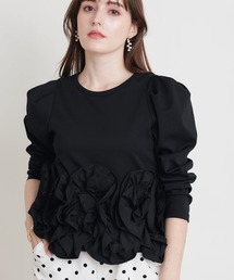 PICCIN（ピッチン）の「裾フリルプルオーバー（Tシャツ/カットソー）」