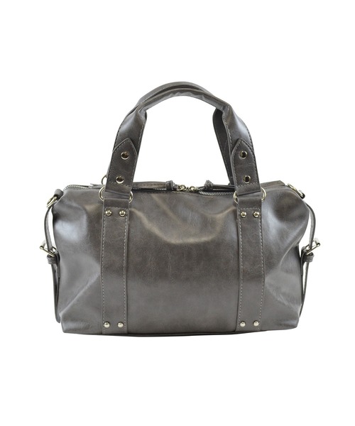 ALTROSE（アルトローズ）の「【500mlペットボトル対応】ボストン ショルダーバッグ ２ＷＡＹ グリュックＳ（ボストンバッグ・レディース・ブラウン/ブラック/グレー・FREE）」の10枚目の写真