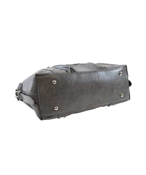 ALTROSE（アルトローズ）の「【500mlペットボトル対応】ボストン ショルダーバッグ ２ＷＡＹ グリュックＳ（ボストンバッグ・レディース・ブラウン/ブラック/グレー・FREE）」の11枚目の写真