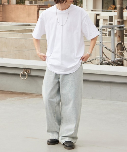 HANES(ヘインズ)の「Hanes/ヘインズ BEEFY T-SHIRTS ビッグサイズ ヘビーウェイト コットンクルーネックTシャツ 秋 秋服 2026年秋冬(Tシャツ/カットソー・メンズ・ホワイト/ブラック・2XL/3XL)」の12枚目の写真