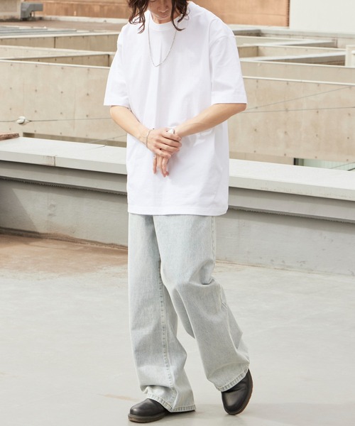 HANES(ヘインズ)の「Hanes/ヘインズ BEEFY T-SHIRTS ビッグサイズ ヘビーウェイト コットンクルーネックTシャツ 秋 秋服 2026年秋冬(Tシャツ/カットソー・メンズ・ホワイト/ブラック・2XL/3XL)」の14枚目の写真