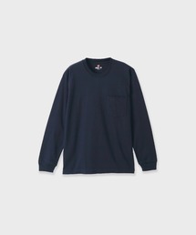 Hanes 1P L/S POCKET TEE BEEFY-T / H5196 夏服