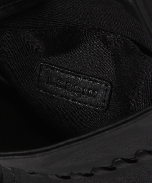 LEPSIM(レプシィム)の「フリンジミニショルダー 636691(ショルダーバッグ・レディース・ブラウン/ブラック・ONE SIZE)」の12枚目の写真