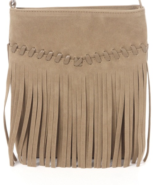 LEPSIM(レプシィム)の「フリンジミニショルダー 636691(ショルダーバッグ・レディース・ブラウン/ブラック・ONE SIZE)」の13枚目の写真