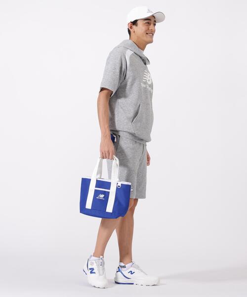 New Balance Golf(ニューバランスゴルフ)の「【new balance golf】ハーフスリーブ スウェット プルオーバー フーディー (MENS)(スウェット・メンズ・グレー/ホワイト・LARGE/X-LARGE/XX-LARGE/MEDIUM)」の5枚目の写真