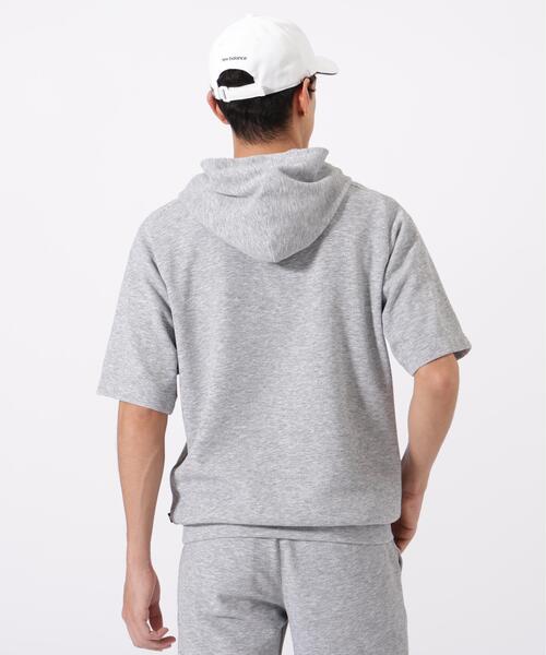New Balance Golf(ニューバランスゴルフ)の「【new balance golf】ハーフスリーブ スウェット プルオーバー フーディー (MENS)(スウェット・メンズ・グレー/ホワイト・LARGE/X-LARGE/XX-LARGE/MEDIUM)」の7枚目の写真