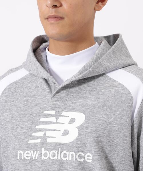 New Balance Golf(ニューバランスゴルフ)の「【new balance golf】ハーフスリーブ スウェット プルオーバー フーディー (MENS)(スウェット・メンズ・グレー/ホワイト・LARGE/X-LARGE/XX-LARGE/MEDIUM)」の9枚目の写真