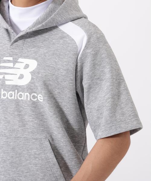 New Balance Golf(ニューバランスゴルフ)の「【new balance golf】ハーフスリーブ スウェット プルオーバー フーディー (MENS)(スウェット・メンズ・グレー/ホワイト・LARGE/X-LARGE/XX-LARGE/MEDIUM)」の10枚目の写真