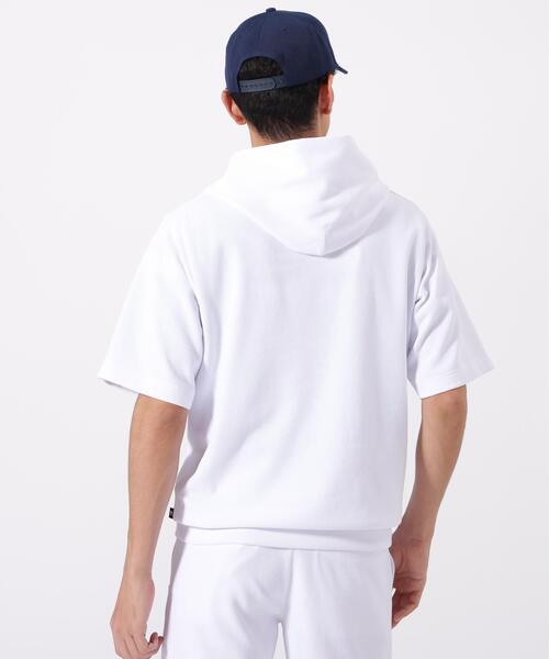 New Balance Golf(ニューバランスゴルフ)の「【new balance golf】ハーフスリーブ スウェット プルオーバー フーディー (MENS)(スウェット・メンズ・グレー/ホワイト・LARGE/X-LARGE/XX-LARGE/MEDIUM)」の16枚目の写真