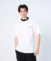 FLASH PACKER（フラッシュパッカー）の「FLASH PACKER フラッシュパッカー / 26春夏新作 リラックスシルエット スーパードライストレッチ モックネック半袖Tシャツ/// XLMK-HRT（Tシャツ/カットソー）」