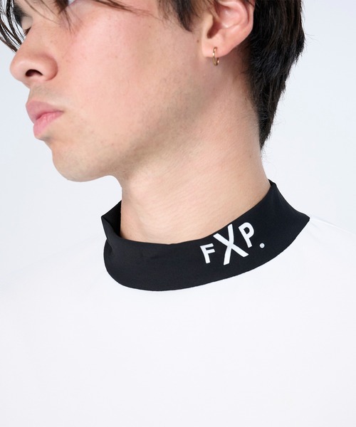 FLASH PACKER(フラッシュパッカー)の「FLASH PACKER フラッシュパッカー / リラックスシルエット スーパードライストレッチ モックネック半袖Tシャツ // XDMT-MK(Tシャツ/カットソー・メンズ・ブラック/ブラウン/ホワイト・MEDIUM/X-LARGE/LARGE)」の4枚目の写真