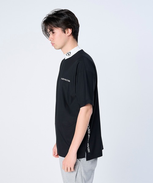 FLASH PACKER(フラッシュパッカー)の「FLASH PACKER フラッシュパッカー / リラックスシルエット スーパードライストレッチ モックネック半袖Tシャツ // XDMT-MK(Tシャツ/カットソー・メンズ・ブラック/ブラウン/ホワイト・MEDIUM/X-LARGE/LARGE)」の19枚目の写真