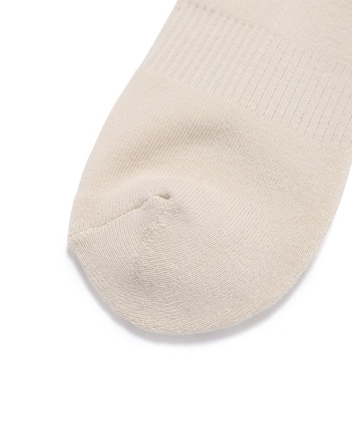 Snow Peak(スノーピーク)の「Snow Peak / Asterisk Crew Socks アスタリスククルーソックス 海外限定(ソックス/靴下・メンズ・ナチュラル/ダークネイビー/グレー・24/26)」の6枚目の写真