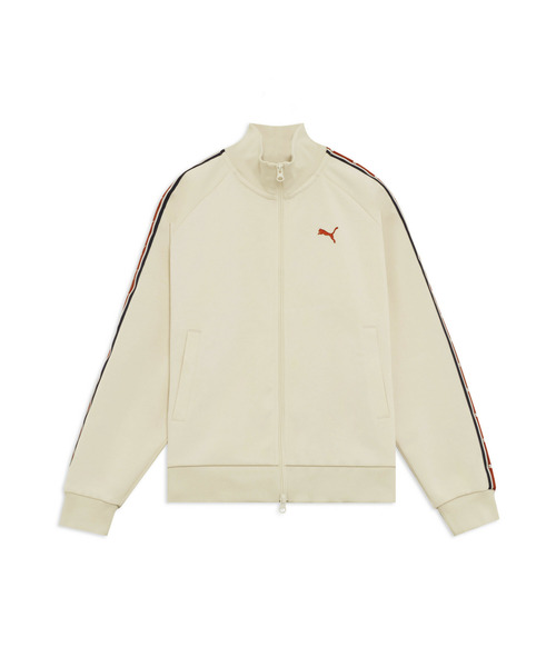 PUMA(プーマ)の「PUMA プーマ ウィメンズ ESS エレベーテッド テープ MX トラックジャケット(ジャージ・レディース・ベージュ系その他/オフホワイト・MEDIUM/LARGE/X-LARGE/SMALL)」の5枚目の写真