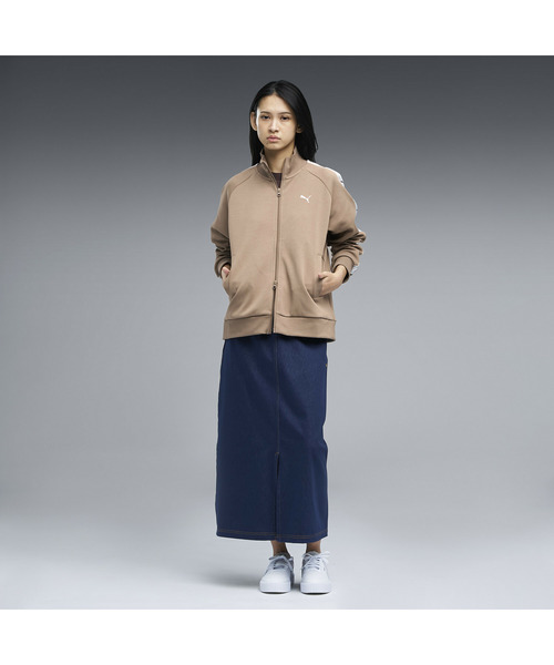 PUMA(プーマ)の「PUMA プーマ ウィメンズ ESS エレベーテッド テープ MX トラックジャケット(ジャージ・レディース・ベージュ系その他/オフホワイト・MEDIUM/LARGE/X-LARGE/SMALL)」の11枚目の写真