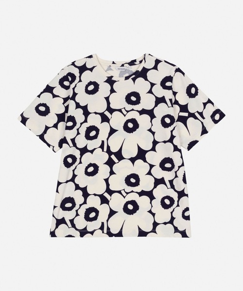 marimekko(マリメッコ)の「Tunnit Unikko / T-shirt(Tシャツ/カットソー・レディース・ブラック・LARGE/MEDIUM/SMALL/X-SMALL)」の9枚目の写真