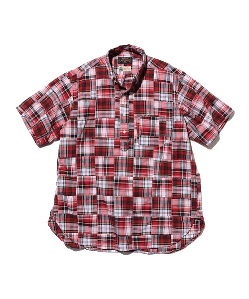 B.D. Pullover — классический пуловер Patchwork Madras