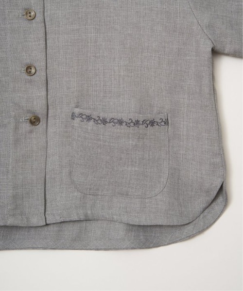 LBC(エルビーシー)の「エクリュハーフスリーブジャケット(テーラードジャケット・レディース・ベージュ/グレー・M/L)」の17枚目の写真