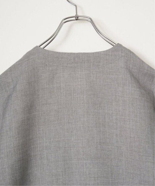 LBC(エルビーシー)の「エクリュハーフスリーブジャケット(テーラードジャケット・レディース・ベージュ/グレー・M/L)」の15枚目の写真