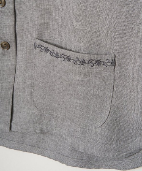 LBC(エルビーシー)の「エクリュハーフスリーブジャケット(テーラードジャケット・レディース・ベージュ/グレー・M/L)」の14枚目の写真