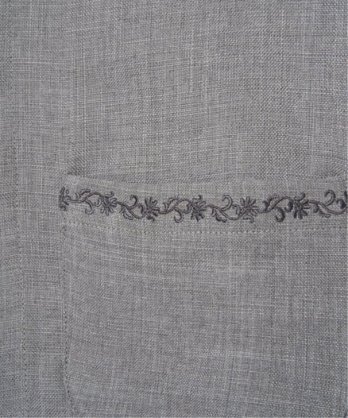 LBC(エルビーシー)の「エクリュハーフスリーブジャケット(テーラードジャケット・レディース・ベージュ/グレー・M/L)」の11枚目の写真