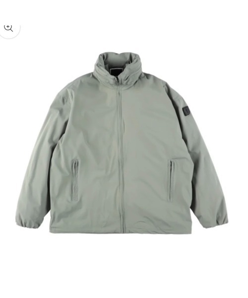 PHINGERIN(フィンガリン)の「【PHINGERIN】フィンガリン CUSHY FLEECE COLLAR JACKET(ナイロンジャケット・メンズ・グレー/ブラック・LARGE/X-LARGE/MEDIUM)」の2枚目の写真