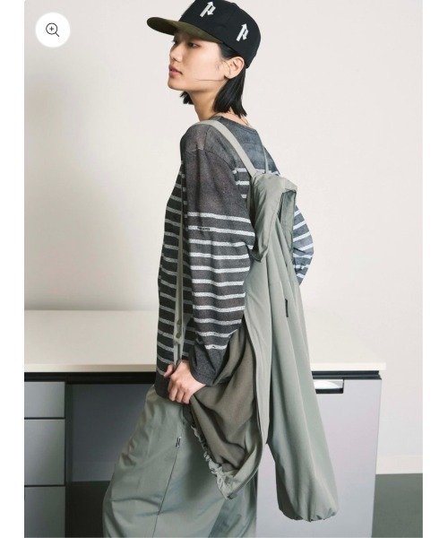 PHINGERIN(フィンガリン)の「【PHINGERIN】フィンガリン CUSHY FLEECE COLLAR JACKET(ナイロンジャケット・メンズ・グレー/ブラック・LARGE/X-LARGE/MEDIUM)」の7枚目の写真