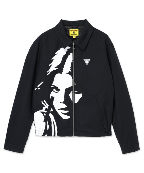 hystericglamour❻希少アイテム‼️ジップアウター美品 GUESS JEANS × HYSTERIC GLAMOUR Zipped Jacket ジャケット | GUESS