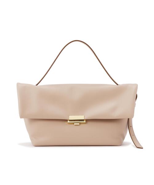 LE PHIL(ルフィル)の「【PUNTI / プンティ】GRAFT-FLAP(ハンドバッグ・レディース・ベージュ系その他/ブラック・ONE SIZE)」の2枚目の写真