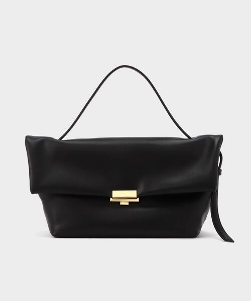 LE PHIL(ルフィル)の「【PUNTI / プンティ】GRAFT-FLAP(ハンドバッグ・レディース・ベージュ系その他/ブラック・ONE SIZE)」の1枚目の写真