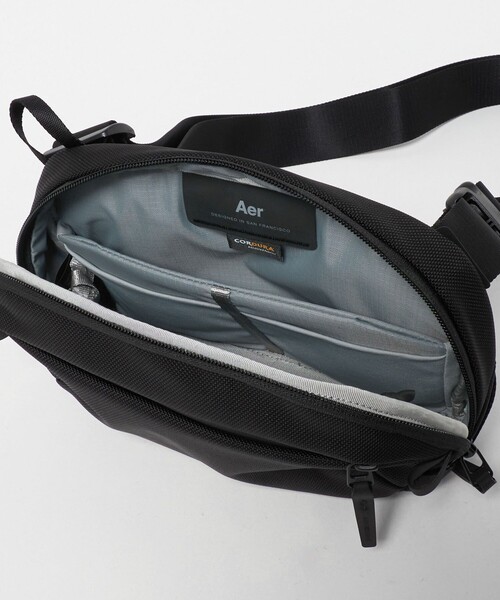 Aer（エアー）の「＜Aer＞デイ スリング 4 ショルダー バッグ（ショルダーバッグ・メンズ・ブラック・FREE）」の9枚目の写真