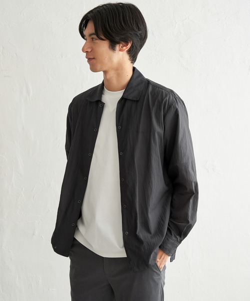 ikka（イッカ）の「カルスギシャウター（ブルゾン・メンズ・チャコール/ネイビー・M/XL/L/S）」の3枚目の写真